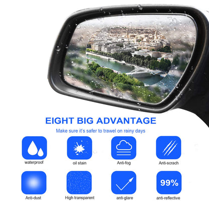 CarHub's Rainproof Mirror Sticker