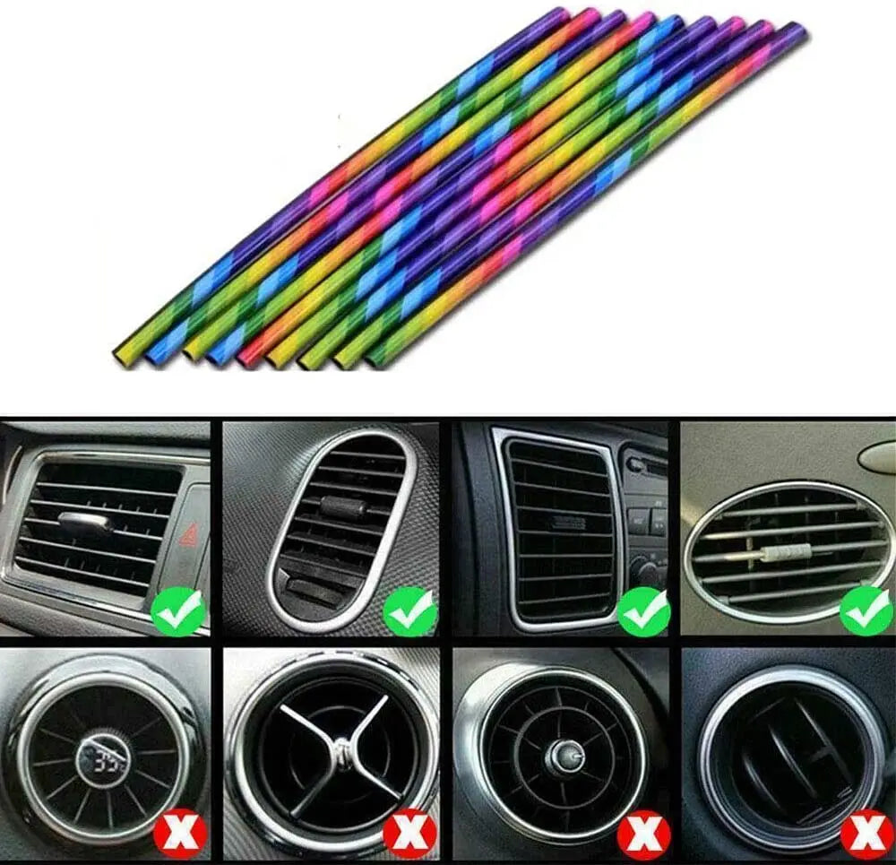 CarHub's  air outlet decor strips